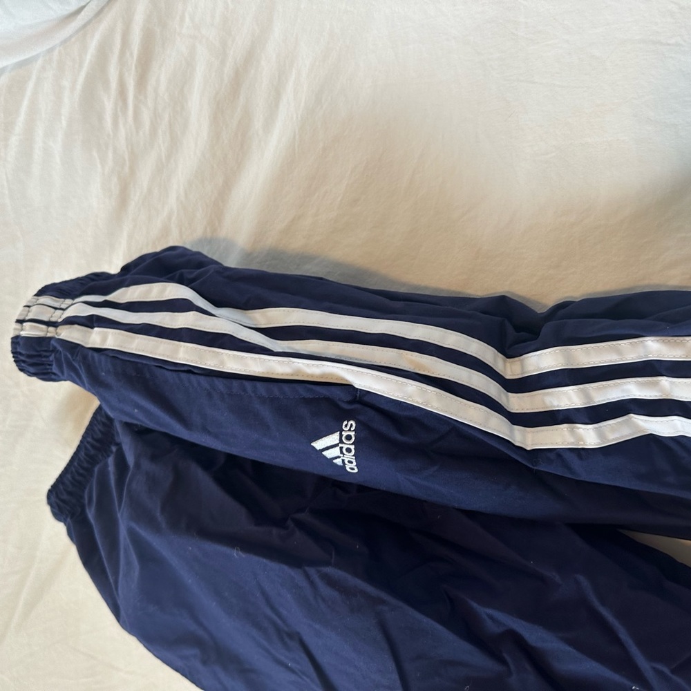 Addidas Fleece Lined Track Pants (Medium)